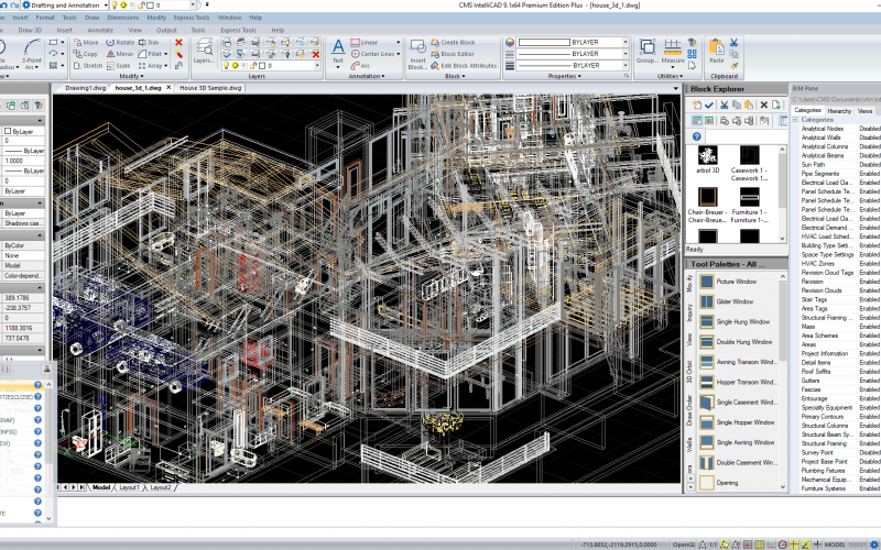 New CMS IntelliCAD 9.1 extends 9.0 version